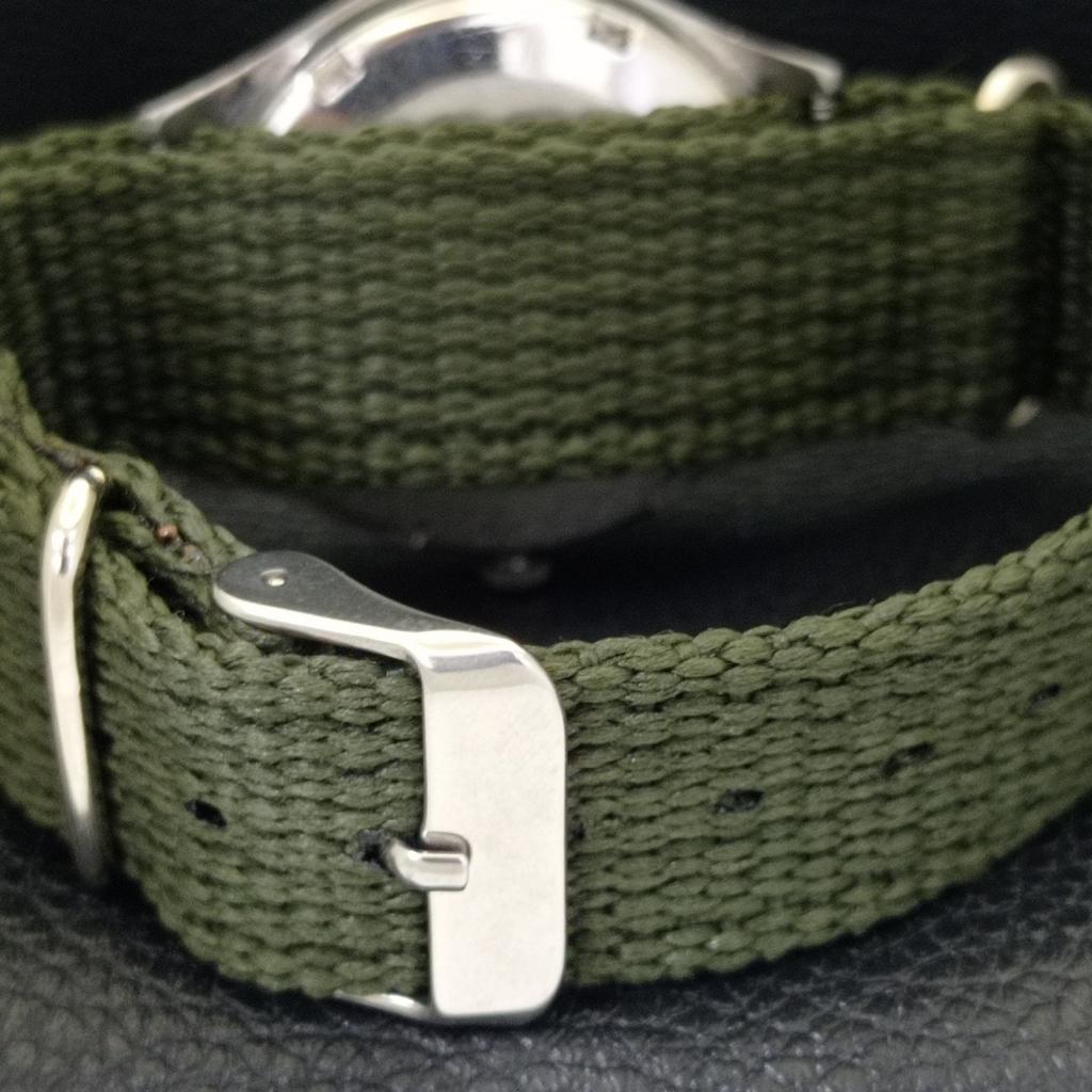 AUTOMATIC VINTAGE SEIKO JAPAN 6309A MENS GREEN COLOR DIAL WATCH A701272-5 R206a-a701272