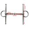 1Pcs H Shape Horse Bit Stainless Steel Horse Snaffle Stallion Training Bit  Equestrian Equipment