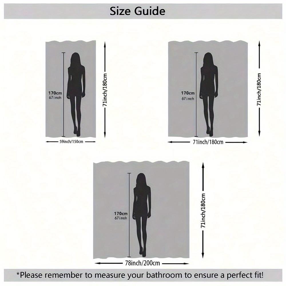 Curious Black Cat Shower Curtain - Cute Big eyed Cat Hanging on Living Room Wall, Bedroom Decoration - Fantastical Home