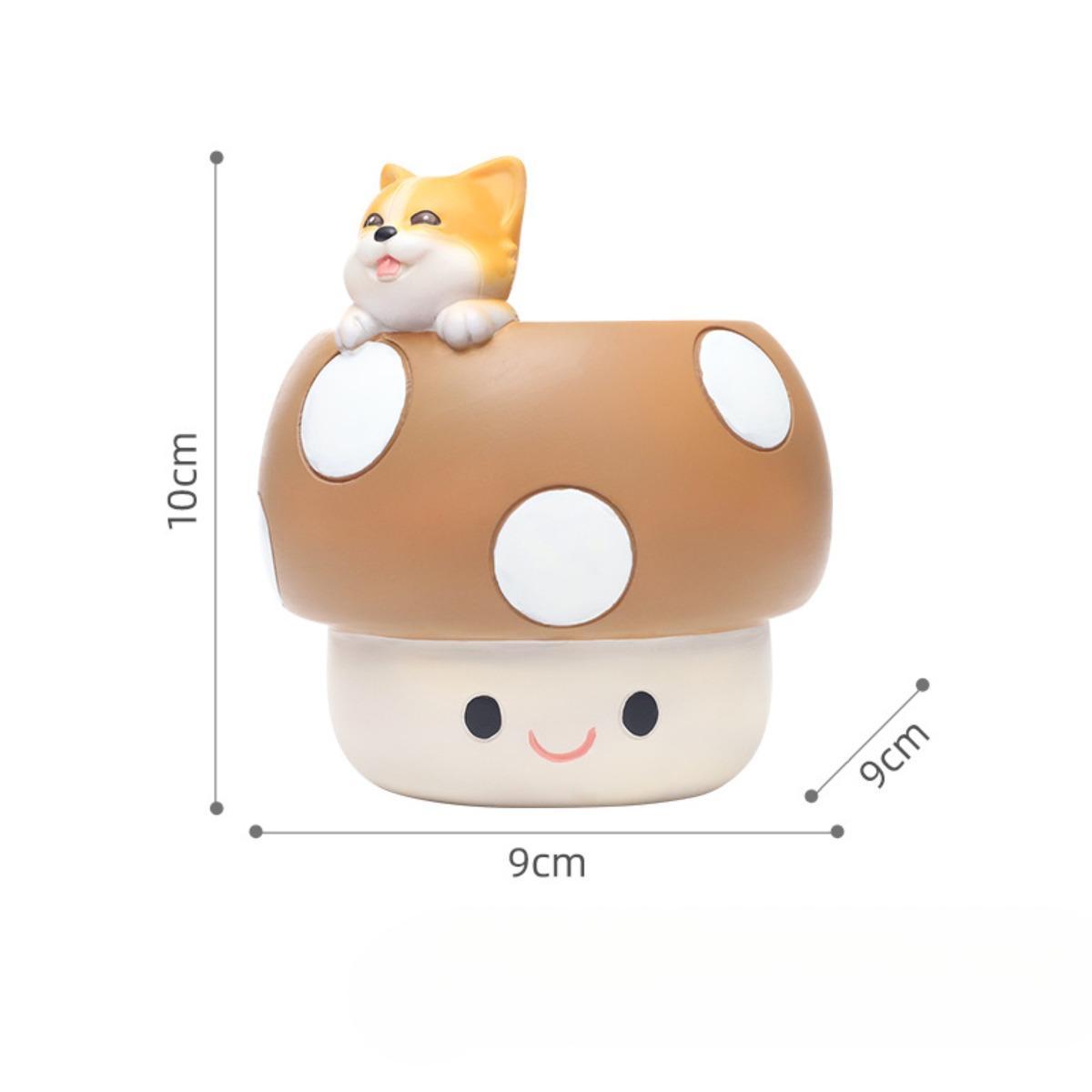 

Цветочный горшок в виде гриба, ваза для цветов, ваза для бутонов, цветочный горшок с дренажными отверстиями для уличного стола, центральный элемент домашнего офиса, декор