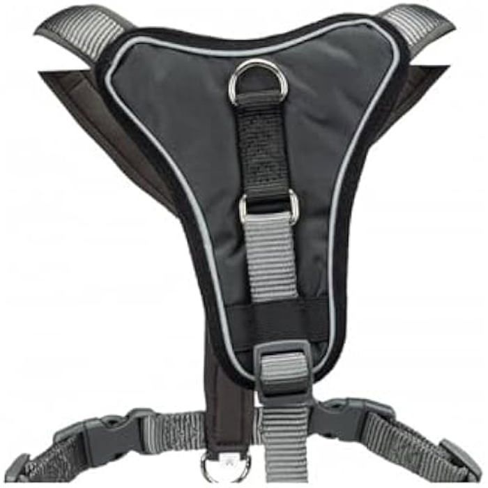 Arnés Pour Chien - TRIXIE - Premium - Taille S-M 45-50 Cm - Rembourrage Néoprène - Réfléchissant