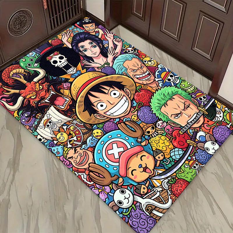 Anime One-Piece Carpet Rug for Living Room Bedroom Home Sofa Decoration,Kids play Non-slip Floor Mat