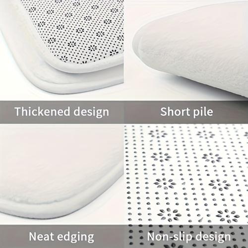 4Pcs Bathroom Shower Curtain Set Santa Claus  Bathroom Curtain With 12 Hooks Non Slip Rugs Toilet Cover Mat Bathroom Partition