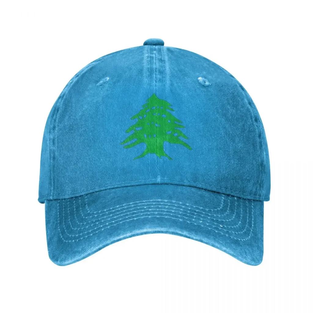 Libanesisch Libanon Beirut Zeder Unisex Baseballkappe Used Gewaschene Hüte Kappe Vintage Outdoor Alle Jahreszeiten Reise Geschenk Kopfbedeckung
