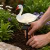 Powered Ground Stake Light with Decoration for Garden Outdoor Lighting