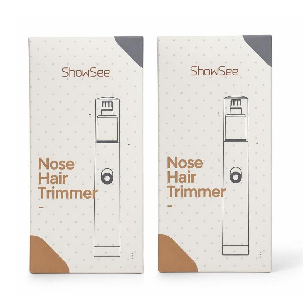 ShowSee C1-BK Battery Powered Nose Hair Trimmer 1 Unit