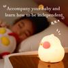 Chick Silicone Lamp Rechargeable LED Night Light Touch Atmosphere Lamp for Bedroom Bedside Baby Feeding Child Gifts