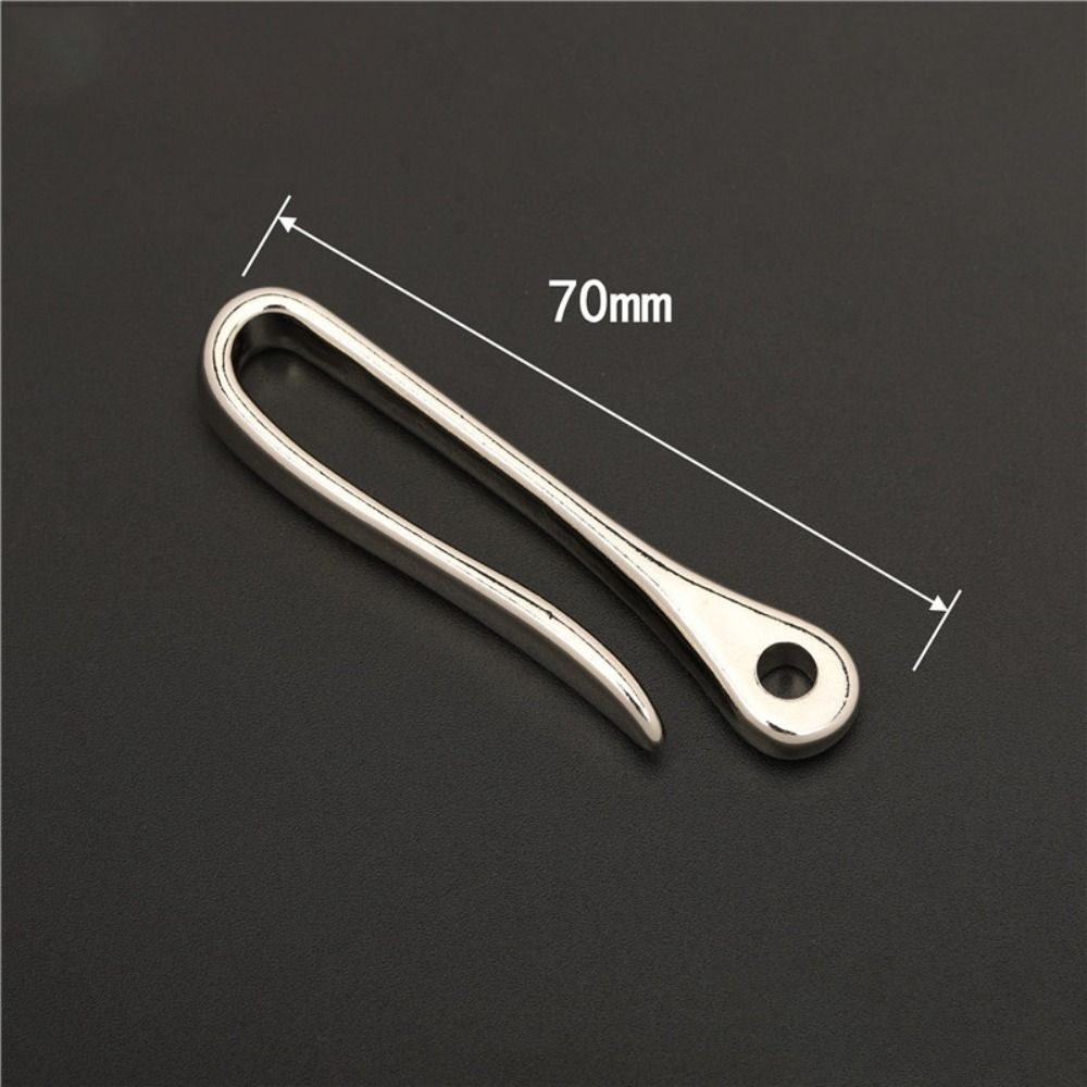 Retro Bronze Keychain Horseshoe Style Hook Buckles Portable Belt Clip Luggage Accessories