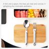 Xiaomi Nextool Cutlery Set 2Pcs/set Steel Knife Fork Spoon Family Travel Cutlery Portable Dinnerware With Storage Box Picnic Mini Tableware