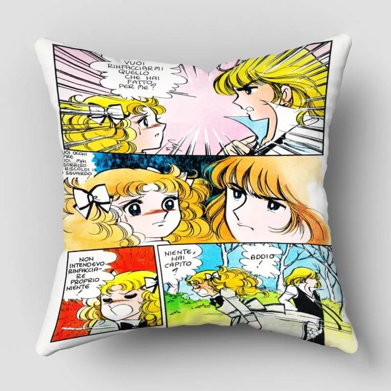 Candy Candy Kissenbezug Kissenbezug zum Anpassen Modernes Zuhause Dekokissenbezug für Wohnzimmer 45x45cm