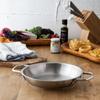 Endo Shoji Commercial Murano Induction Omelet Pan 36cm IH Compatible Stainless Steel AOM0505 18-8