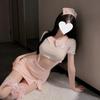 Xishi Romantic Nurse Set: Cute, Sexy Hip-Hugging Skirt and Pajamas for Women