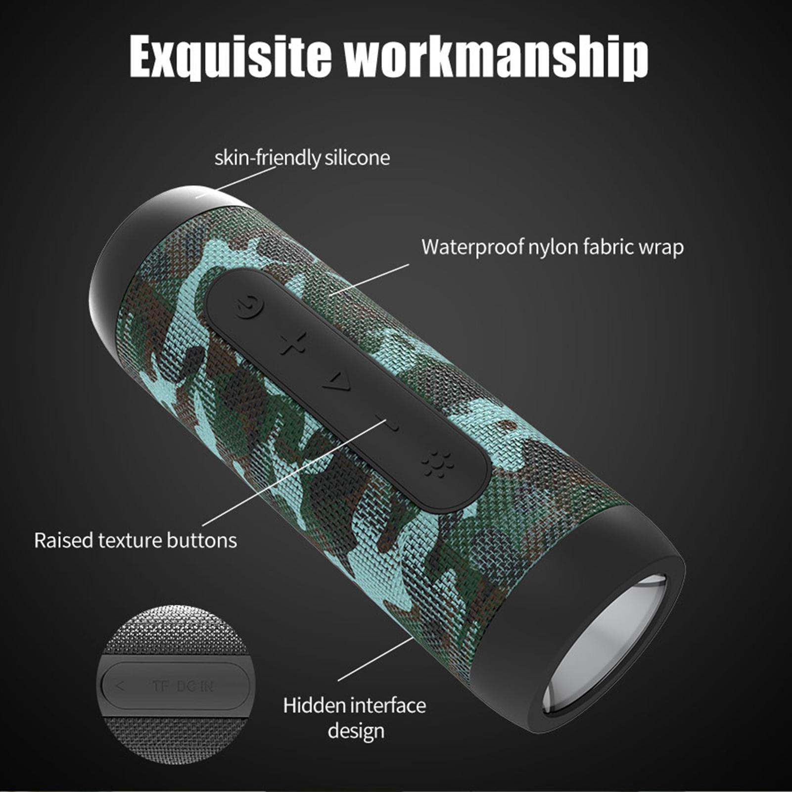 

Велосипедные колонки ZEALOT S22 BT, беспроводные с подсветкой, приложение, FM-радио, водонепроницаемый маленький динамик, 3000 мАч