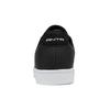 Anta Synthetic Leather Comfortable Slip Resistant Abrasion Resistant Low Top Skateboard Shoes Men's Black Sneakers 912028003-1