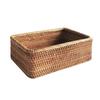 Lirancia Storage Basket, Woven Basket, Stylish, Natural Grapevine Wood, Tabletop Storage, for