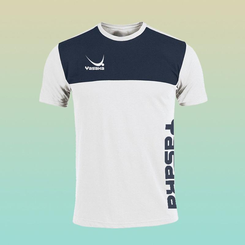 Nové pánské butikové tričko Letní ultratenké prodyšné fitness sportovní s krátkým rukávem oblečení na stolní tenis Módní pánské oblečení