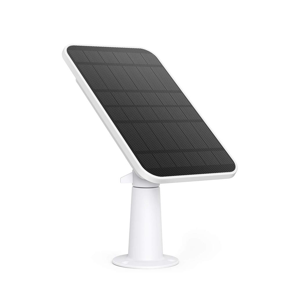 eufy Security Certified eufyCam Solar Compatible with Continuous Power Solar IP65 for Outdoor Surveillance and Camera Charging Panel, eufyCam, Supply,