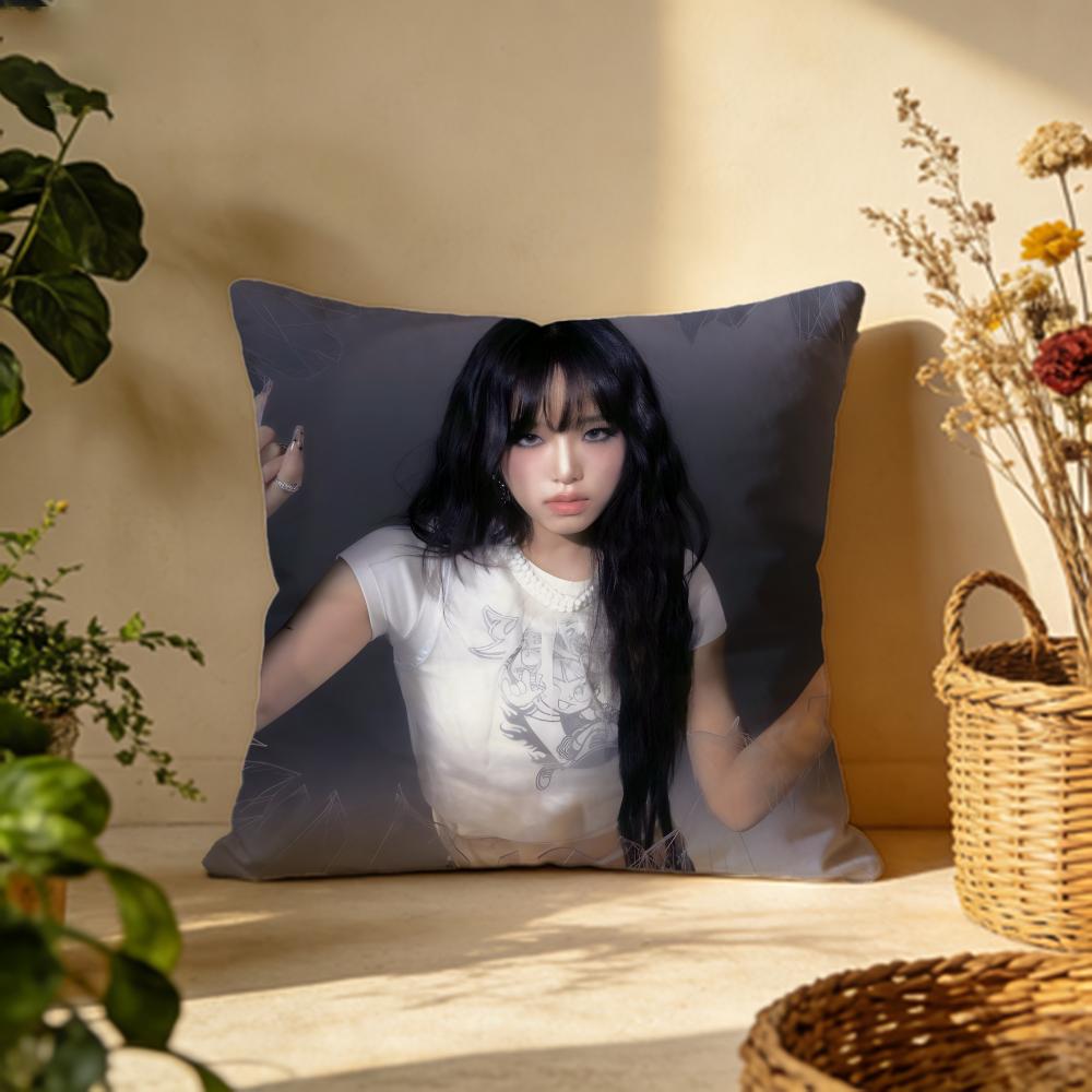 Trendy Cchoi Yenaed Cushion Cover Versatile DoubleSided Pillow Case Fit for Sofa Bed Car Daily Decor