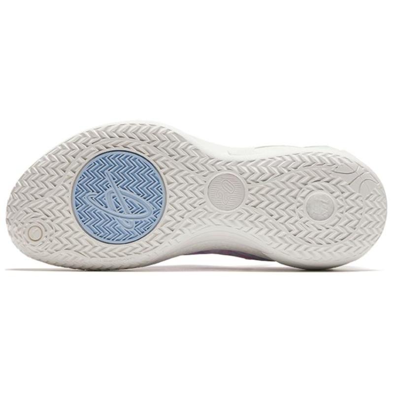 Anta GH4 Leaving White Space Cushioning Abrasion Resistant Breathable Low top Basketball Shoes Men's Diamond White Sneakers 912341103S-1