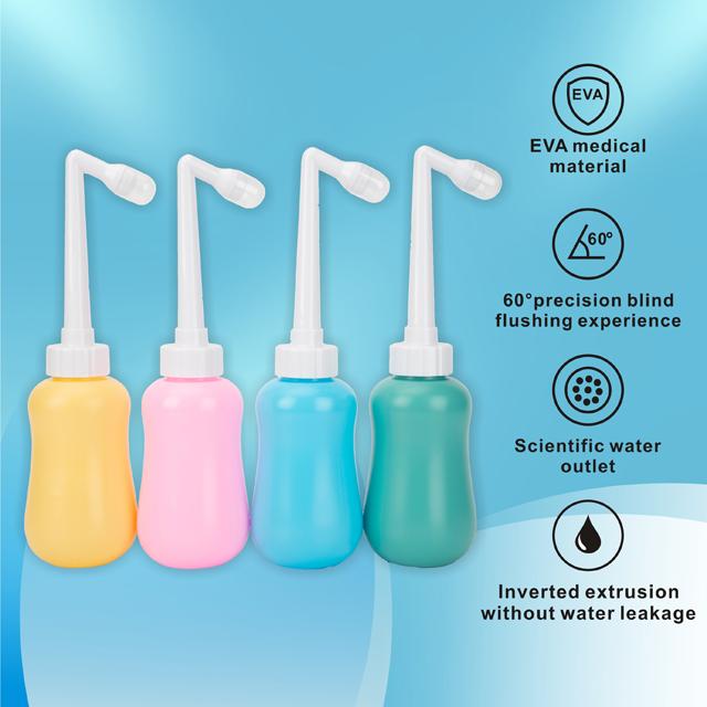 Beauty Shaped Bidet Portable Peri Bottle Plastic Bidet Sprayer Toilet Bidet