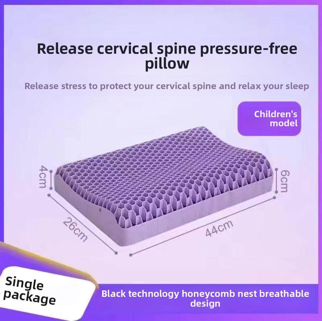 Pectin Pillow Memory TPE Pillow Neck Message Pillows High Orthopedic Shoulder Pain Protection Cervical Almohadas Para Dormir