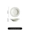 Nordic Style Ceramic Dipping Dishes - 4-Inch, Set of 5