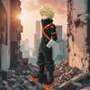 My Hero Academia Bakugou Katsuki 21cm Stand Boy Anime Pvc Model Figurine Car Desktop Periphery Oranment Decoration Doll In Box