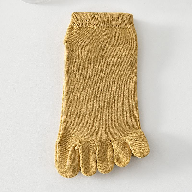 Five-fingered Socks for Women, Summer Thin Cotton Socks, Short Socks, Spring and Autumn Women's Toe Separation Anti-athlete Socks, Sports Socks