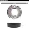 MAXIMASELECT Rear Brake Shoes for Yamaha Virago Majesty Drag Star 250 Exterior Parts YBR125, 125, BW'S, 125, - & Maintenance.