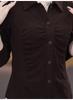 Women's Versatile Long-Sleeved Cropped Base Layer Shirt, 2025 Autumn Design – Tummy Concealing, Slimming, Flattering Top