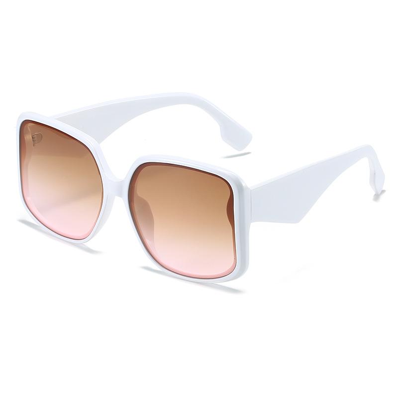 Box Sun, Personalized Large Frame Colorful Anti-Glasses, Sunglasses