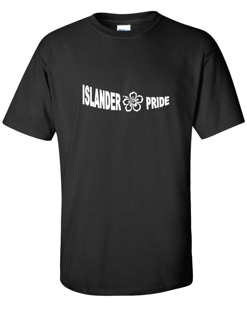 Islander Pride Islander Hawaii Guam Pacific Polynesian Black T-Shirt 2XL