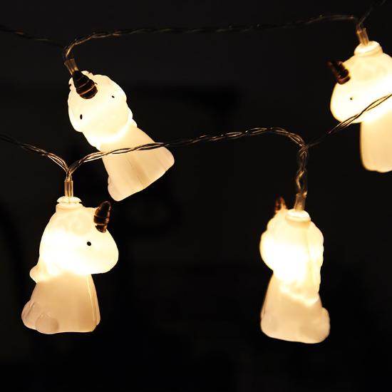 2023 LED Unicorn Light String Battery Box New Year Holiday Decoration Colored Lights Room Decoration Layout
