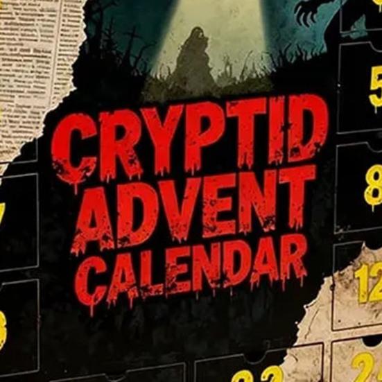 2025 Kryptozoologisk Adventskalender 24 Dager Paranormal Nedtelling Julepynt med 24 Samleobjekt 2D/3D Mytisk Skapning Pyntegjenstander