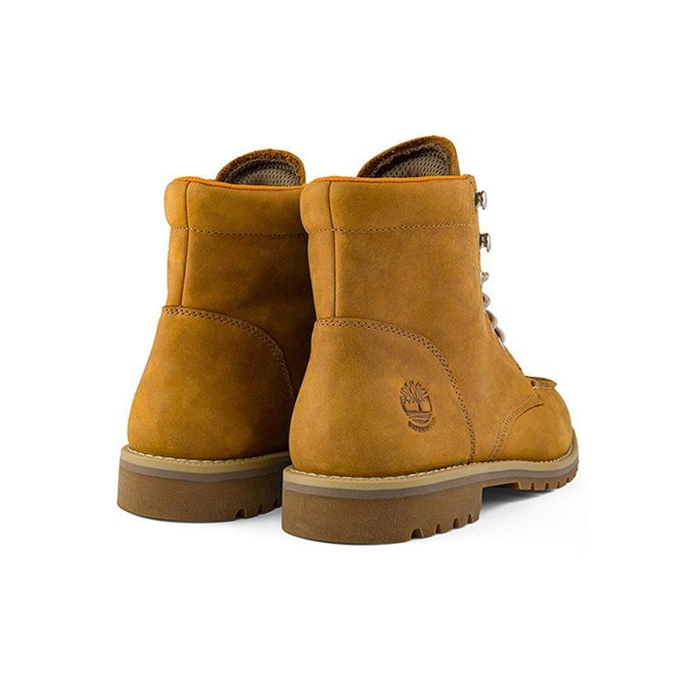 Timberland Redwood Falls Waterproof Moc Toe Wide Fit Boot 'Wheat Full Grain' A2EE3