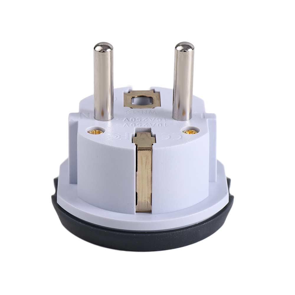US To EU Europe Plug 16A 250V Power Plug 2 Round Pin Socket AU UK CN US To EU Plug EU Plug Power Plug Adapter EU Plug Adapter