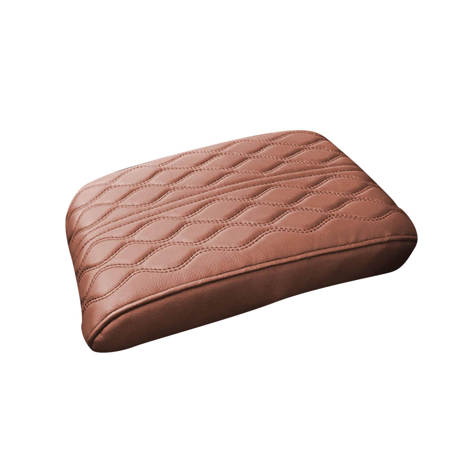 

Шкіряний автомобільний підлокітник Коробка Килимок Водонепроникна автомобільна центральна консоль Накладка для Four Seasons Універсальна автомобільна підлокітник Коробка Підйомник One Size