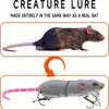 Lure: Five-Piece Boxed Bionic Mouse Jointed Pencil Minnow, 8cm/15.5g, Asp Mimic Fake Bait