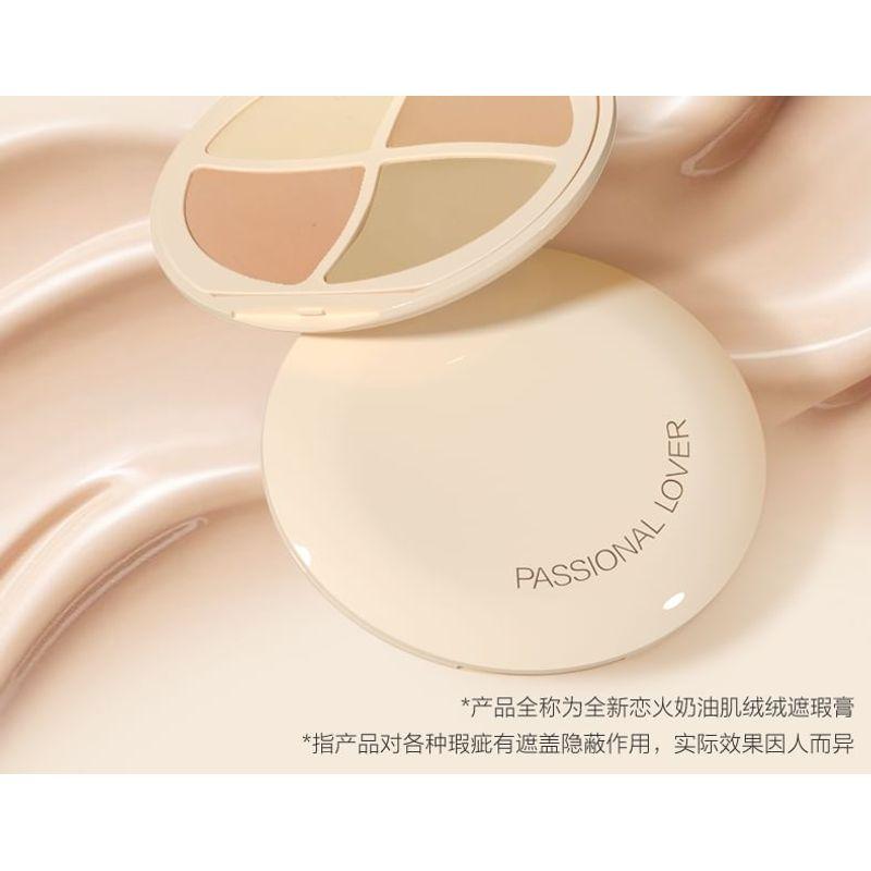 PASSIONAL LOVER - 4 Shades Velvet Concealer Palette