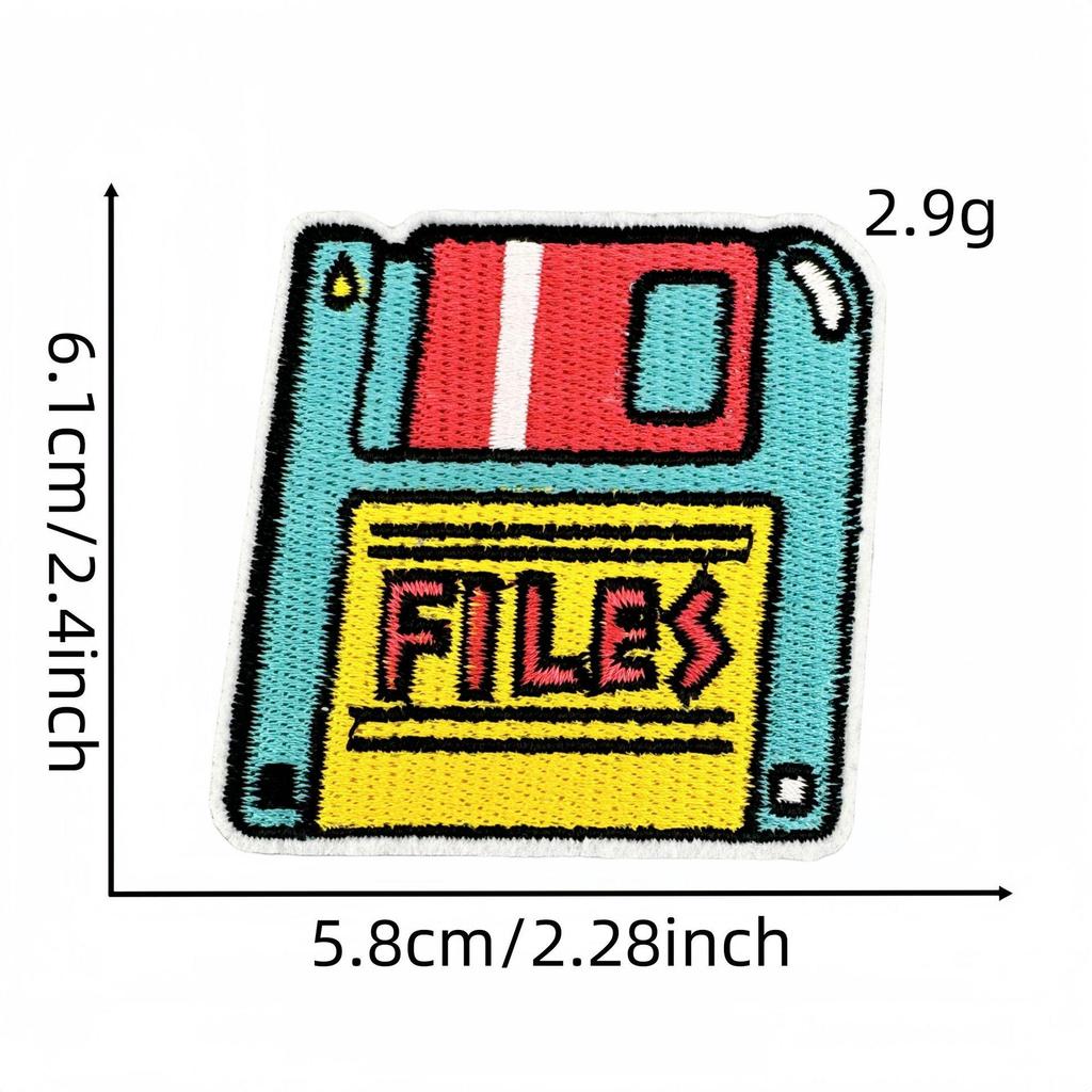 Retro Radio Telefon Aufnäher: Kreatives grenzüberschreitendes Graffiti-Design für Gepäck und Kleidung