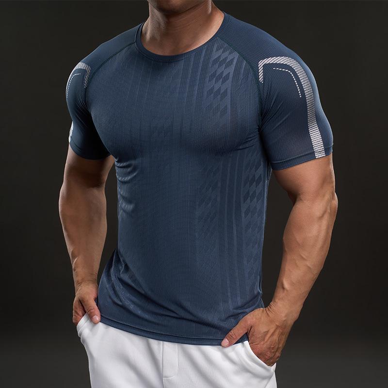 New Running Speed Drying Clothes for Men with Long Sleeves for Autumn Training Fitness Morning Jogging Sports Hiking Clothes Tops Basketball