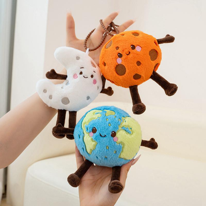 Planet Plush Toy With Pp Cotton Filling For Kids And Collectors