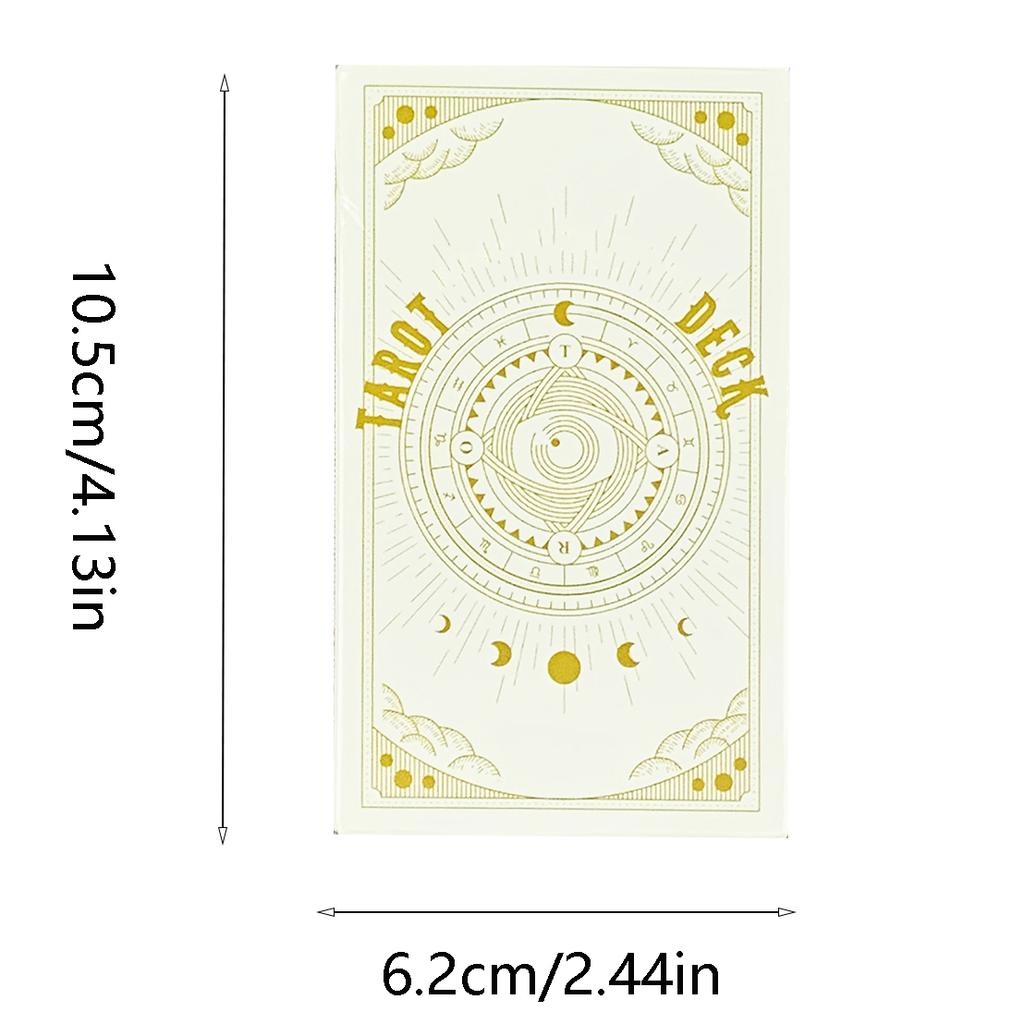 Tarot Cards Family Gathering Game Cards Classic Divination Tarot Deck Board Playing Game,Christmas and New Year Gifts