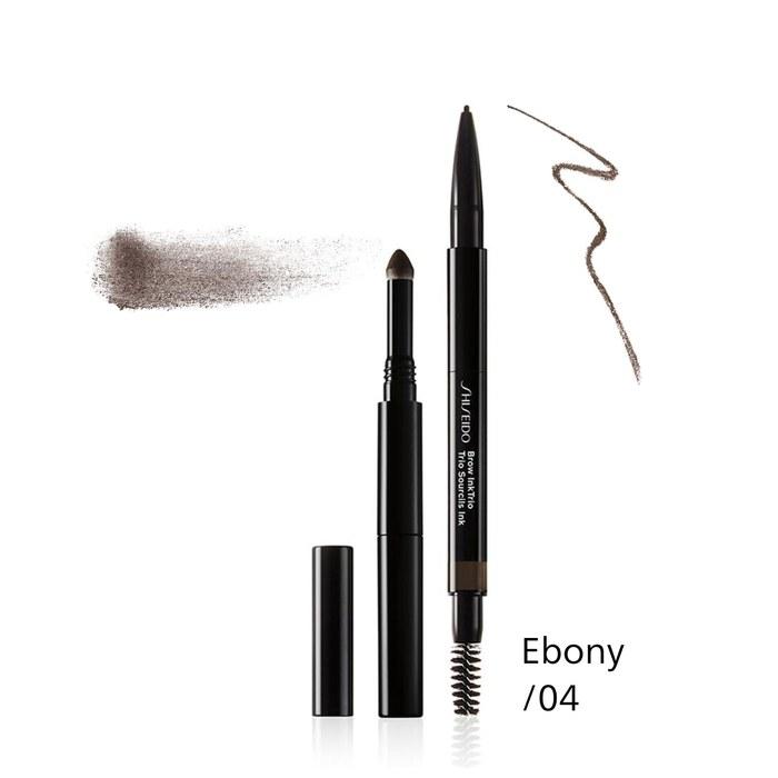 SHISEIDO Makeup Brow Ink Trio 04 Ebony (0.06g/0.25g)