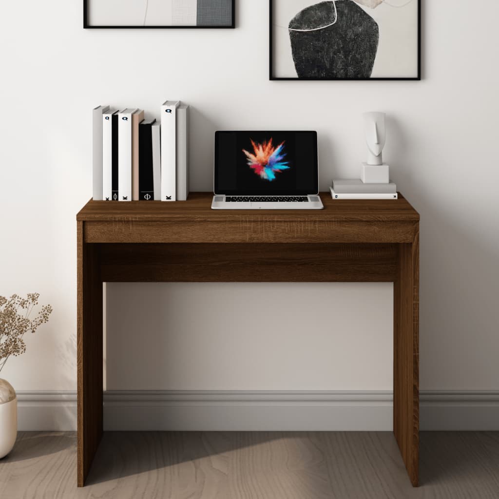 Schreibtisch, Computertisch Für Das Wohnzimmer, Multifunktionstisch Am Eingang, 90x40x72 Cm