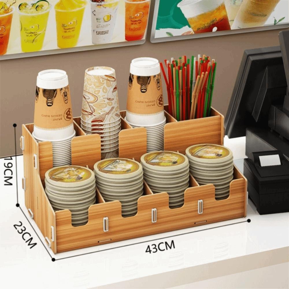 

Многофункциональная одноразовая бумажная подставка для хранения стаканов, диспенсер для бумажных стаканов для барной стойки, шкафа C