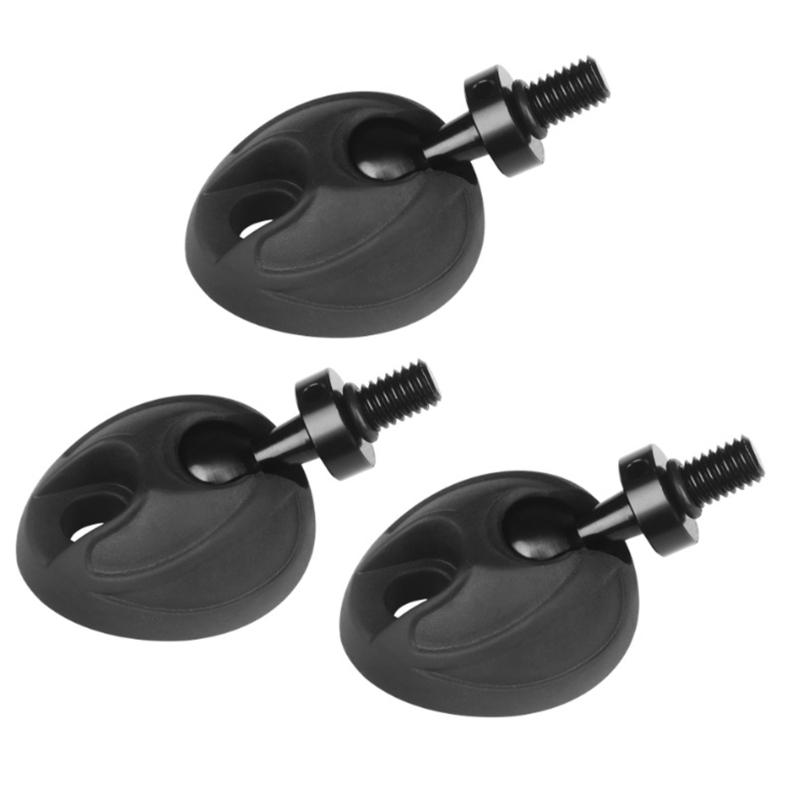 1Pc/3pcs Quick Install Nonslip Tripod Base Pad Compatible for 3/8 Thread Tripod Legs Rubber Aluminum Alloy Construction