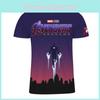 Maglietta Premium Avengers 4 Endgame Iron Man Stampa 3D da Uomo Manica Corta