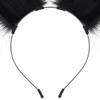 Simulated animal ear headband cosplay handsome rabbit ear hair accessories handmade plush rabbit ear headband accessories