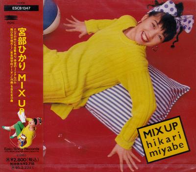 CD HIKARI MIYABE  Mix Up ESCB1347 EPIC 1993 Japan Japanese PopRock Used